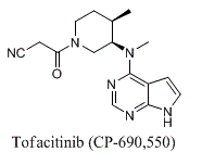 Structure of tofacitinib