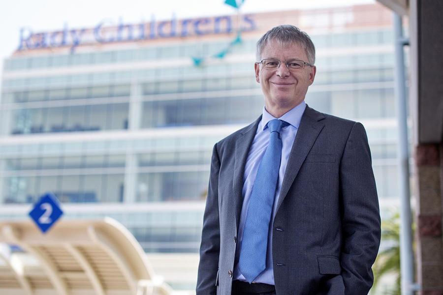 Photo of Dr. Stephen Kingsmore, President and CEO of Rady Children's Institute for Genomic Medicine