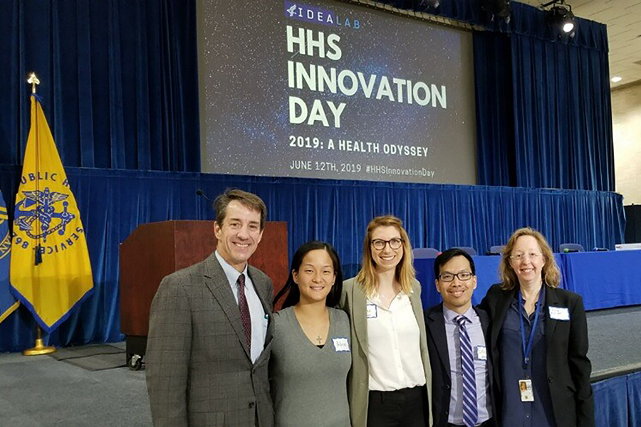 photo of NCATS staff at HHS Innovation Day.
