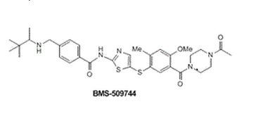 Structure of BMS-509744