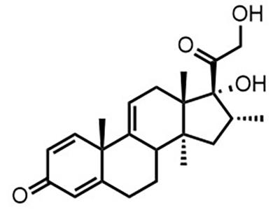 Vamorolone molecule