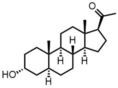 ALLO (Allopregnanolone) molecule