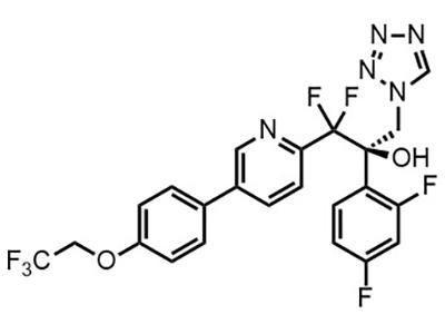 Oteseconazole molecule