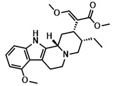 MG001 (Mitragynine) molecular structure